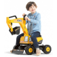 Продукт Falk JCB - Детски багер с отваряща се седалка и каска - жълт - 1 - BG Hlapeta